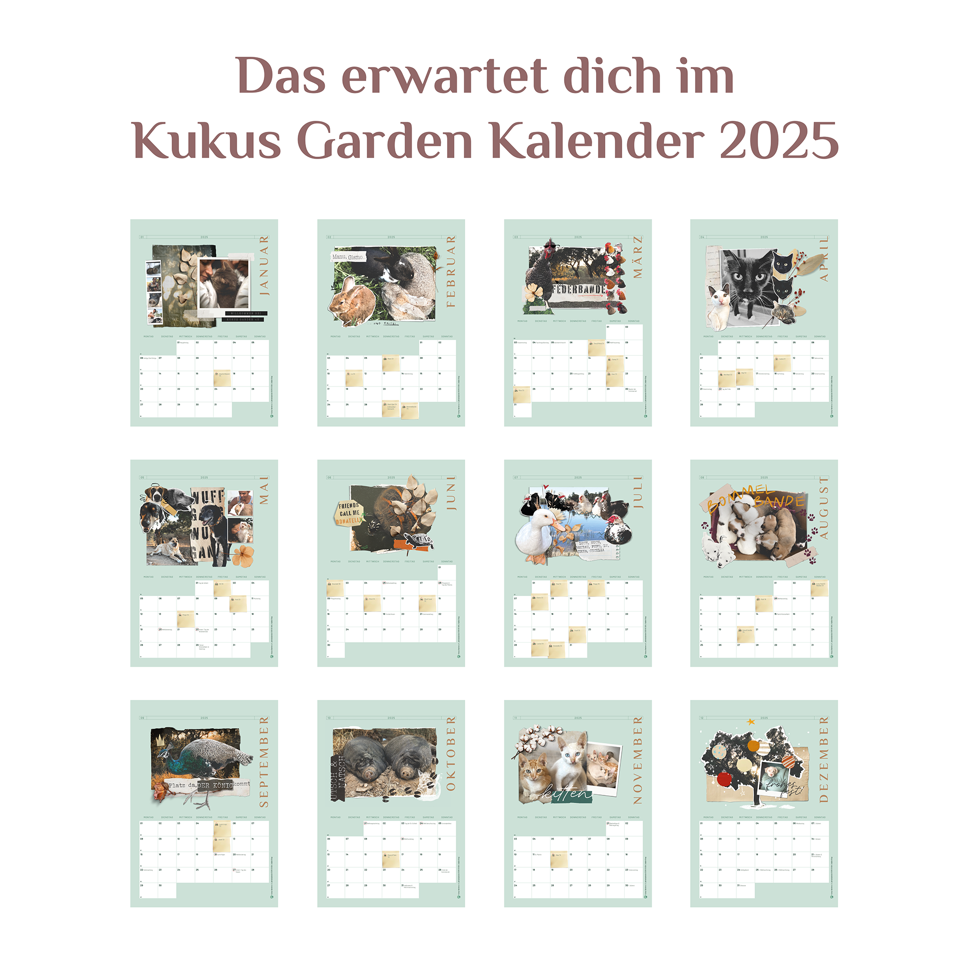 Kukus Garden Kalender