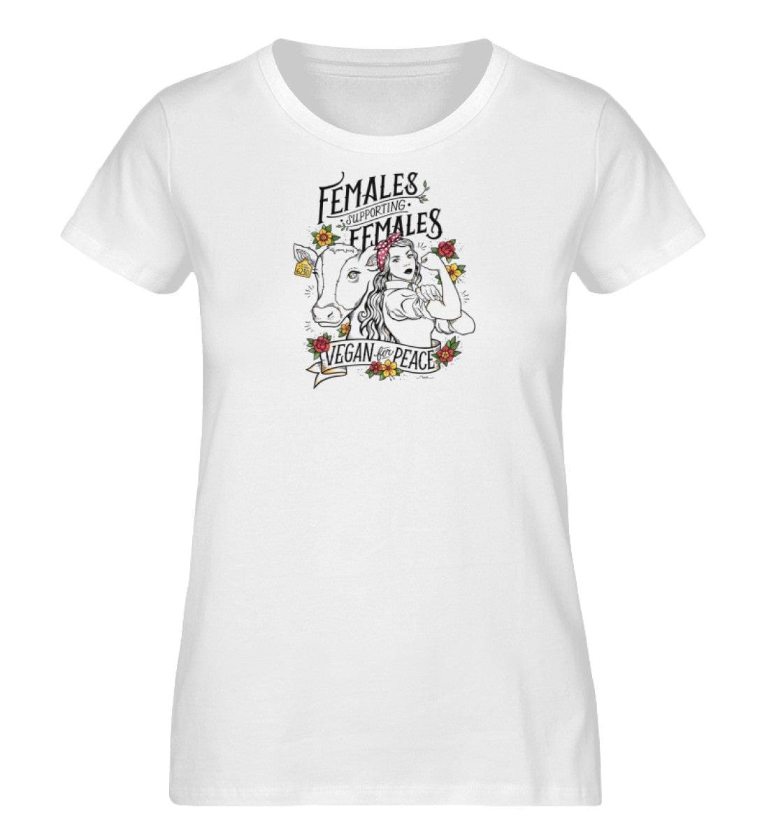 Females supporting females  - Damen Organic Shirt - S
