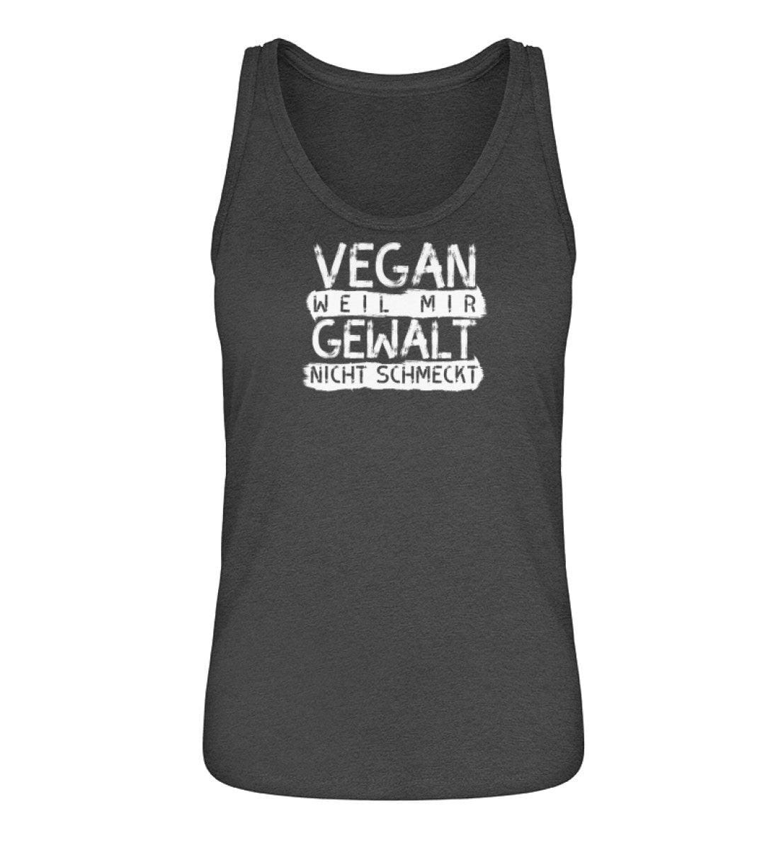 Vegan weil mir Gewalt nicht schmeckt - Damen Organic Tanktop Stella Dreamer Damen Tanktop ST/ST Shirtee Dark Heather Grey XS 